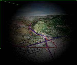 SIG, géographie 3D et réalité virtuelle - GIS, 3D geography, virtual reality , VRML